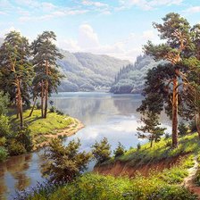 Схема вышивки «картина»