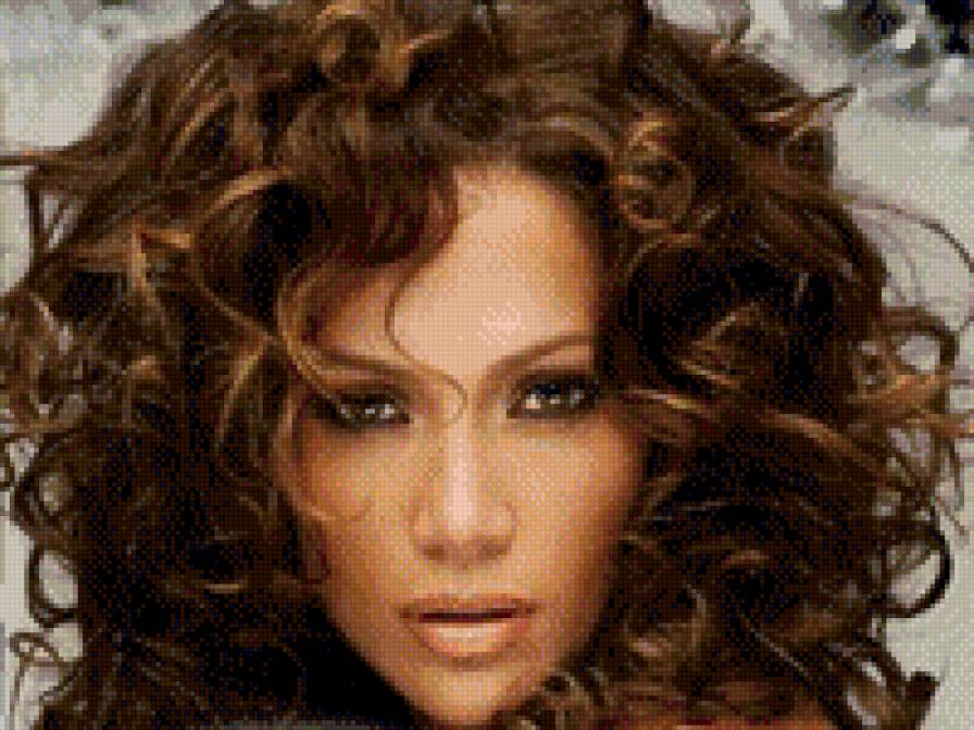 Дженифер Лопес - портрет, женщина, певица - предпросмотр