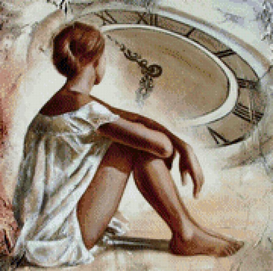 время - часы, ожидание - предпросмотр