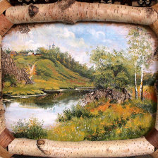 Схема вышивки «На  бересте 2»