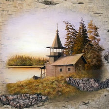 Схема вышивки «На  бересте  9»