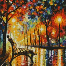 Схема вышивки «odinochestvo oseni»