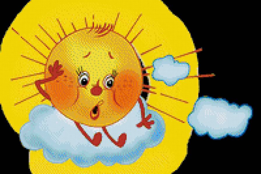 солнышко лучистое - предпросмотр