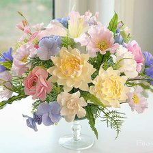 Схема вышивки «Букет»