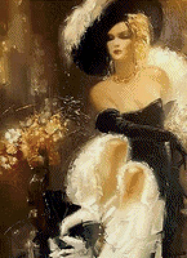 №721079 - леди, портрет, девушка - предпросмотр