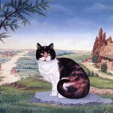 Схема вышивки «Кошачии мир 7»