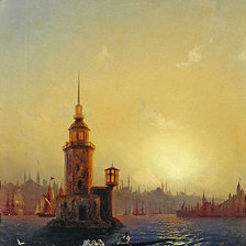 Айвазовский Вид Леандровой башни