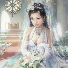 Схема вышивки «перед венцом»