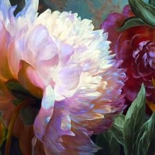 Схема вышивки «Цветочная акварель Elizabeth Horning»