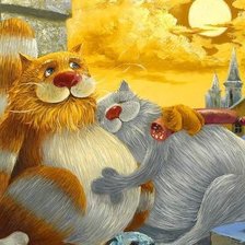 Схема вышивки «На крыше»