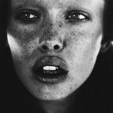 Схема вышивки «Девушка»