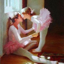 Схема вышивки «серия "балет"»