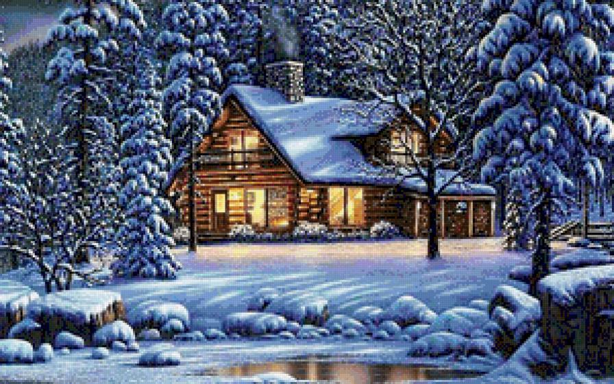№721499 - зима.дом - предпросмотр