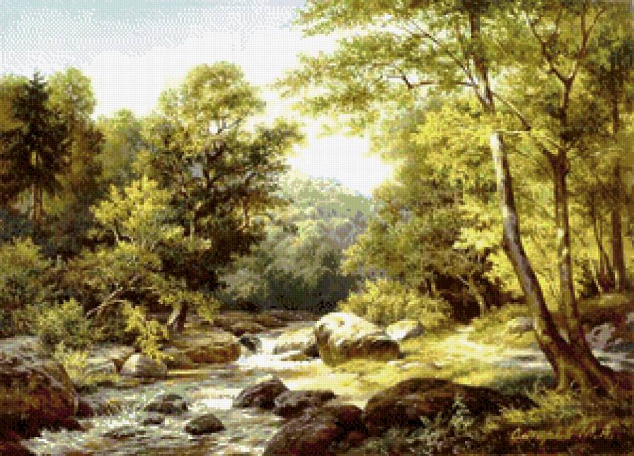 картина сатарова - пейзаж, природа - предпросмотр