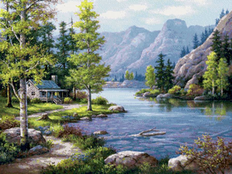 красивый пейзаж - пейзаж, природа - предпросмотр