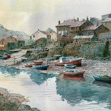 акварель FAUSTINO MARTIN GONZALEZ 2