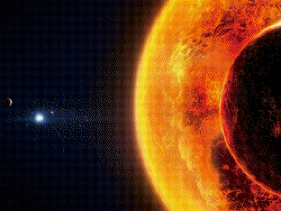 Солнце - планета, космос - предпросмотр