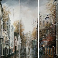 Схема вышивки «триптих»