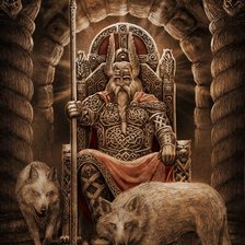 Схема вышивки «Один»