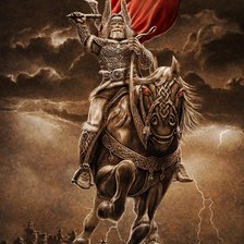 Схема вышивки «Перун»