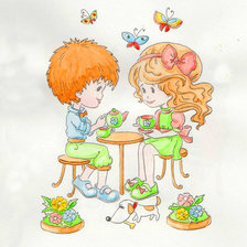 мальчик и девочка