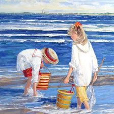 Дети у моря 6