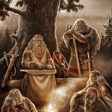 Схема вышивки «Песнь бояна»