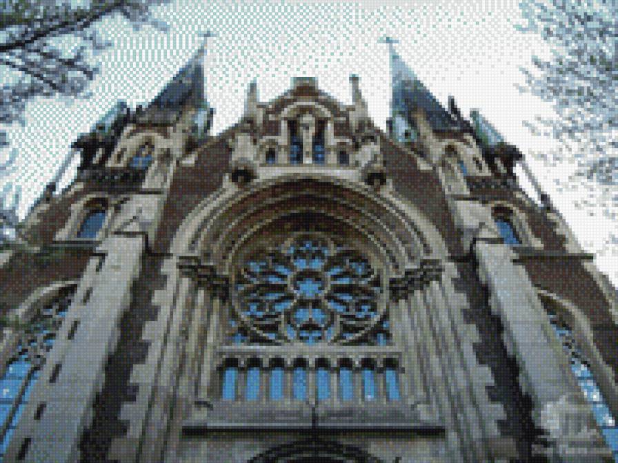 Львів. Костел Ольги та Єлізавети - костел, львів, храм, місто, єлізавета, ольга, собор - предпросмотр