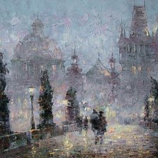 Схема вышивки «Прага»