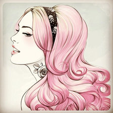 Схема вышивки «серия ,,женщины"»