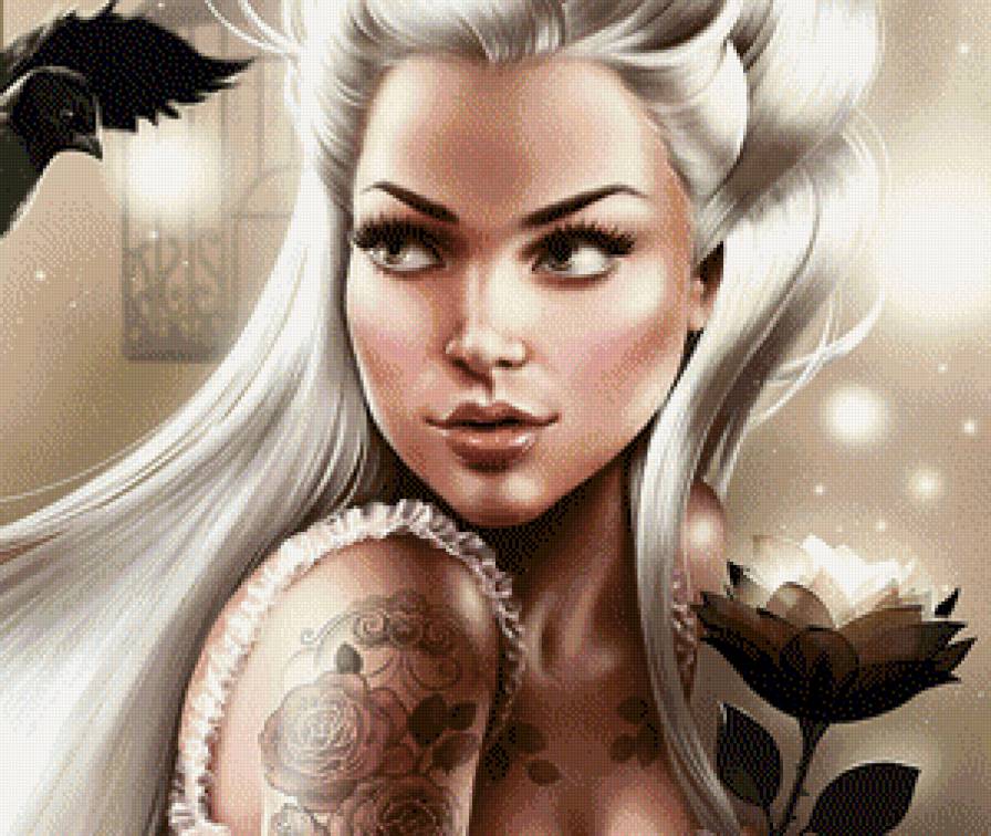 серия ,,женщины" - женщина - предпросмотр