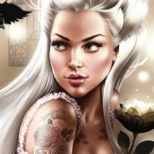 Схема вышивки «серия ,,женщины"»