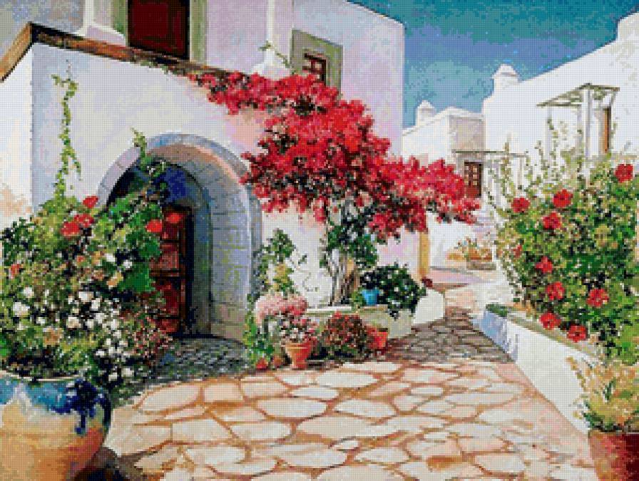 Южная улочка - город - предпросмотр