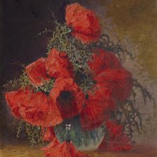 Схема вышивки «MAX THEODORE STRECKENBACH Маки»