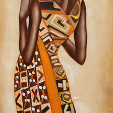 Схема вышивки «африка»