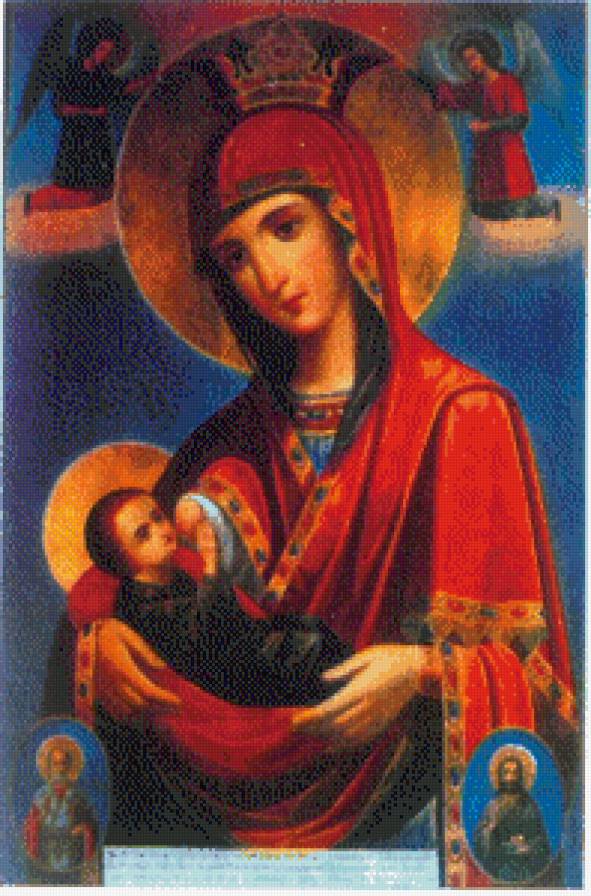 Божья матерь Млекопитательница - провославия, вера, религия, иконы, образ - предпросмотр