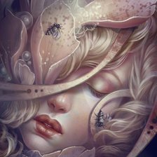 Схема вышивки «Портрет»