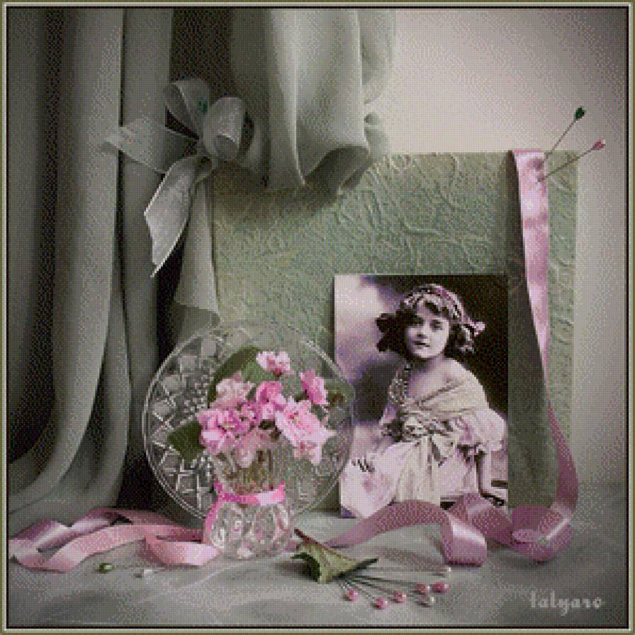 Фото в вышивке - предпросмотр