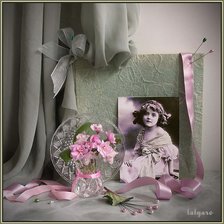 Фото в вышивке