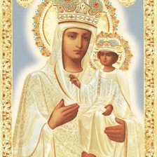 Схема вышивки «Дева Мария»