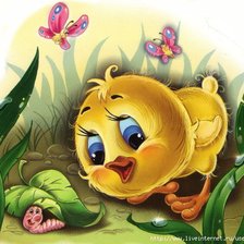 Схема вышивки «А кто там спрятался?»