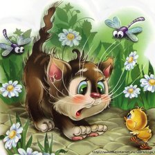 Схема вышивки «Ты кто?»