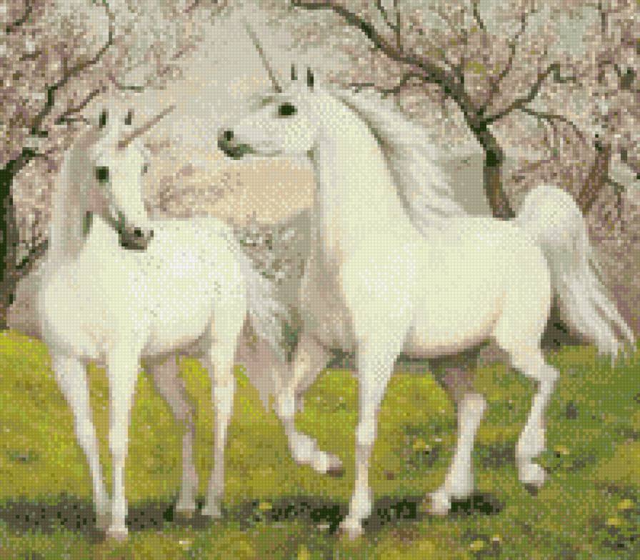 Единороги - единорог - предпросмотр