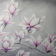 Схема вышивки «magnolias»