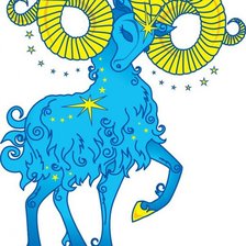 Схема вышивки «овен»