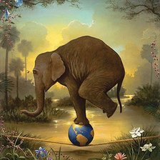 Схема вышивки «Слон»