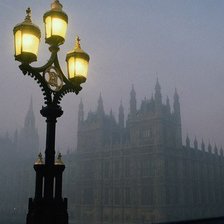 Схема вышивки «Биг Бен»