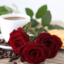 Схема вышивки «роза»