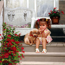 Схема вышивки «картины Дональда Золана»