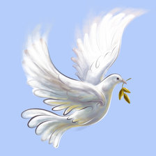 Схема вышивки «Для Донбасса мир!!!»